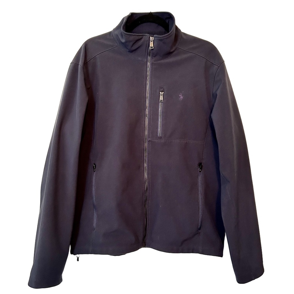 Polo Ralph Lauren Navy Blue Men's Water Resistant Performance Jacket Size Large